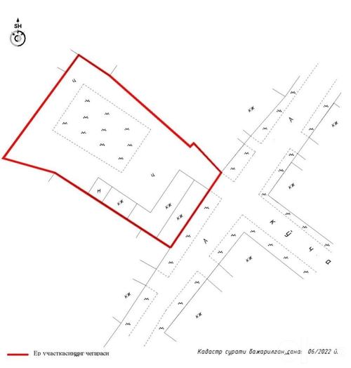 Участок 10,7 сотки, Сергелийский р-н Хонобод, 600м от метро