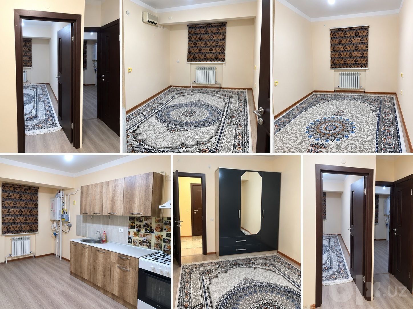 2-room apartment, 54 m², 2/4 floor, Tashkent, Sergeli District, for rent