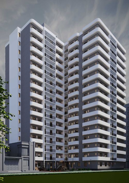 1-комнатная квартира, 39.6 м²