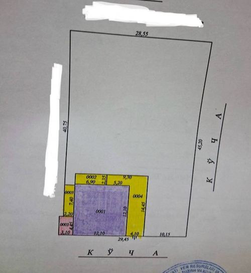 13.5 sotixli yer uchastkasi sotiladi, Yangi O'zbekiston massivi