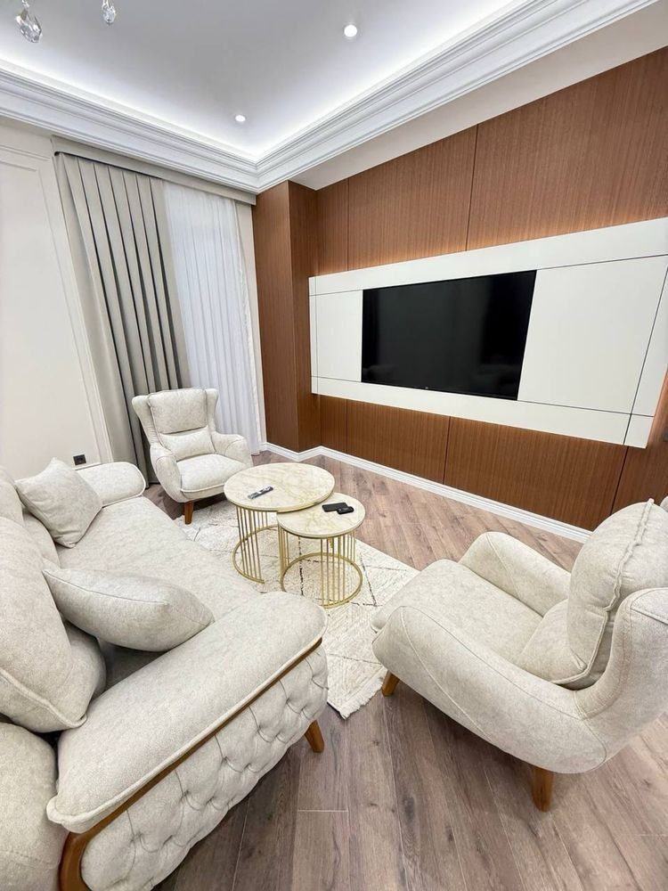 3-xonali kvartira, 90 m², Toshkent, Shayxontohur tumani, ijaraga