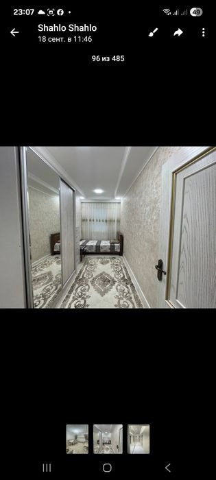 4-room apartment, 101 m², Tashkent, Almazar District, for sale