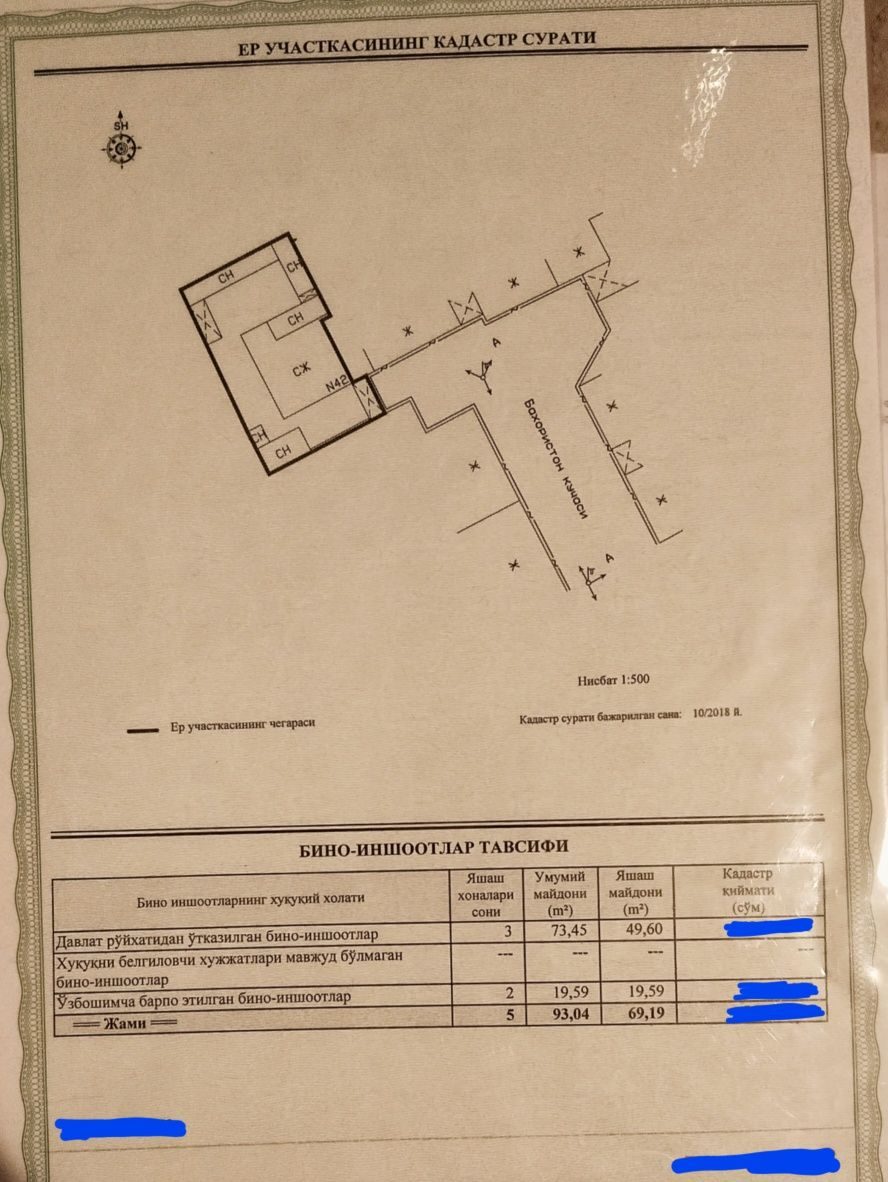 6-xonali uy, 470 m², Toshkent, Shayxontohur tumani, sotuvga