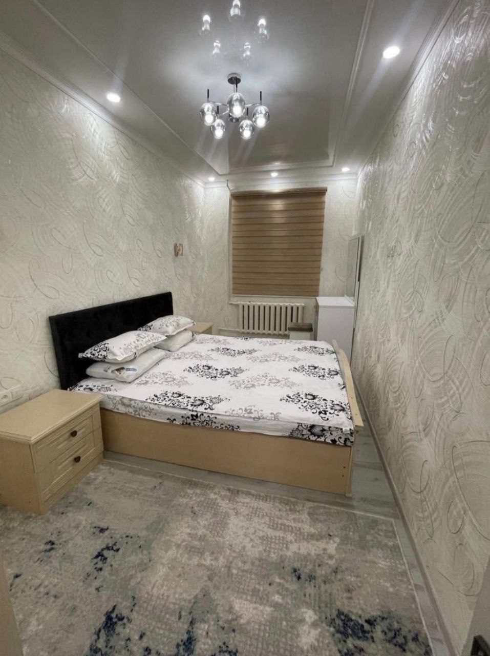 2-комнатная квартира, 48 м², Ташкент, Чиланзарский район, в аренду