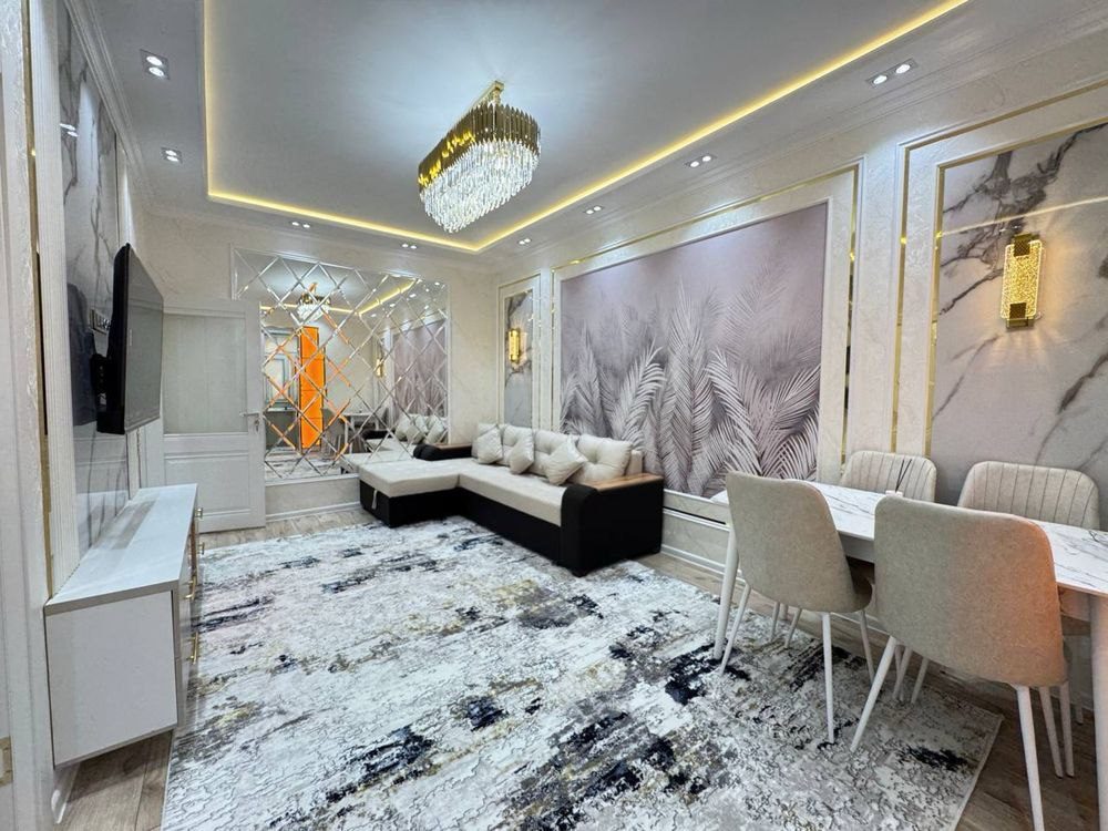 3-room apartment, 60 m², Tashkent, Chilanzar District, for rent