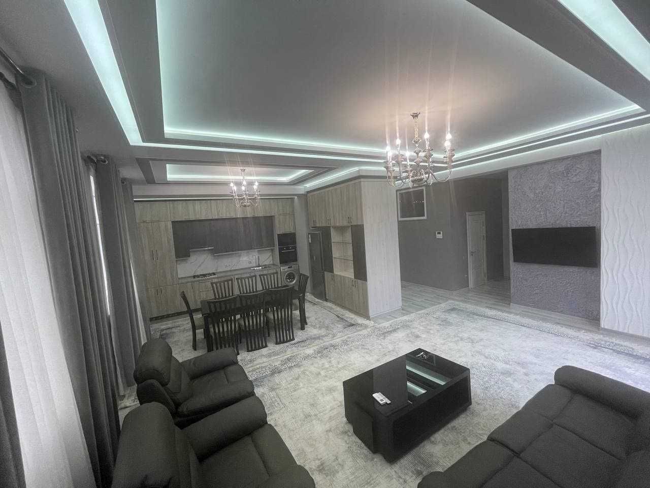 3-room apartment, 130 m², Tashkent, Chilanzar District, for rent