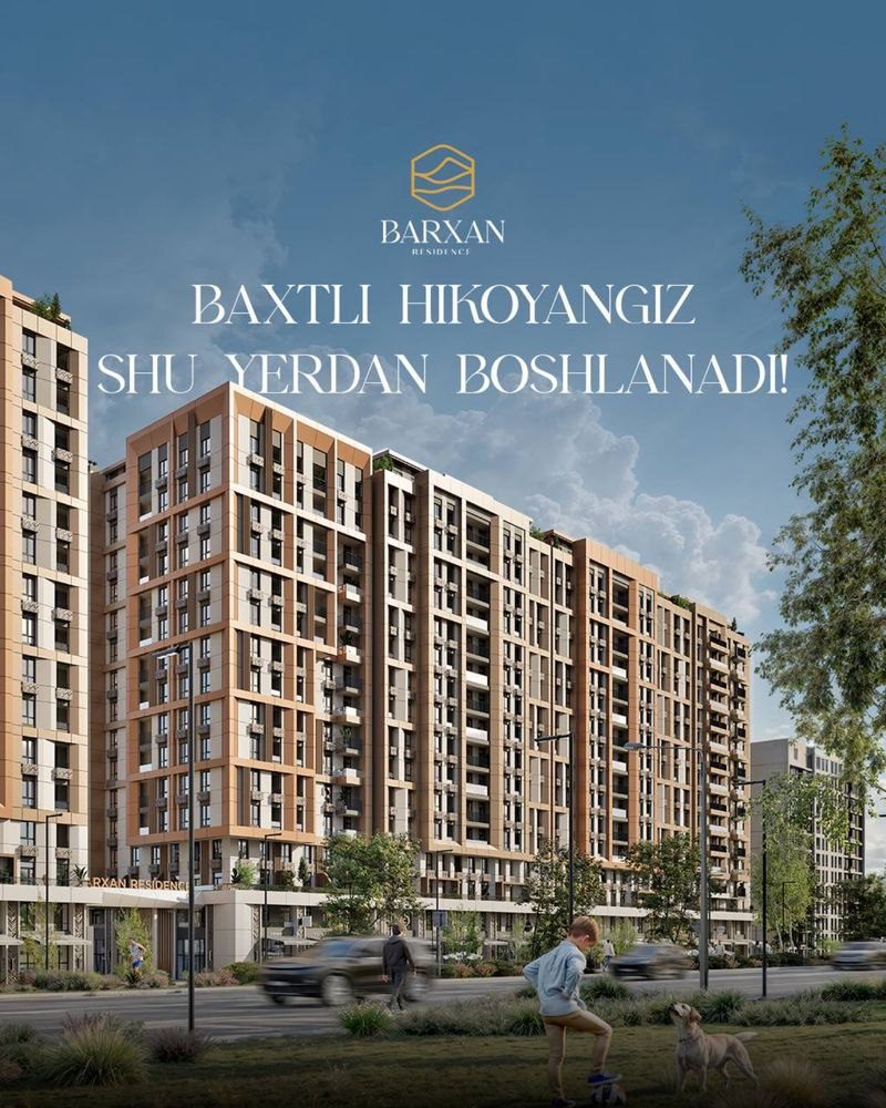 2-room apartment, 60 m², Tashkent, Chilanzar District, for sale