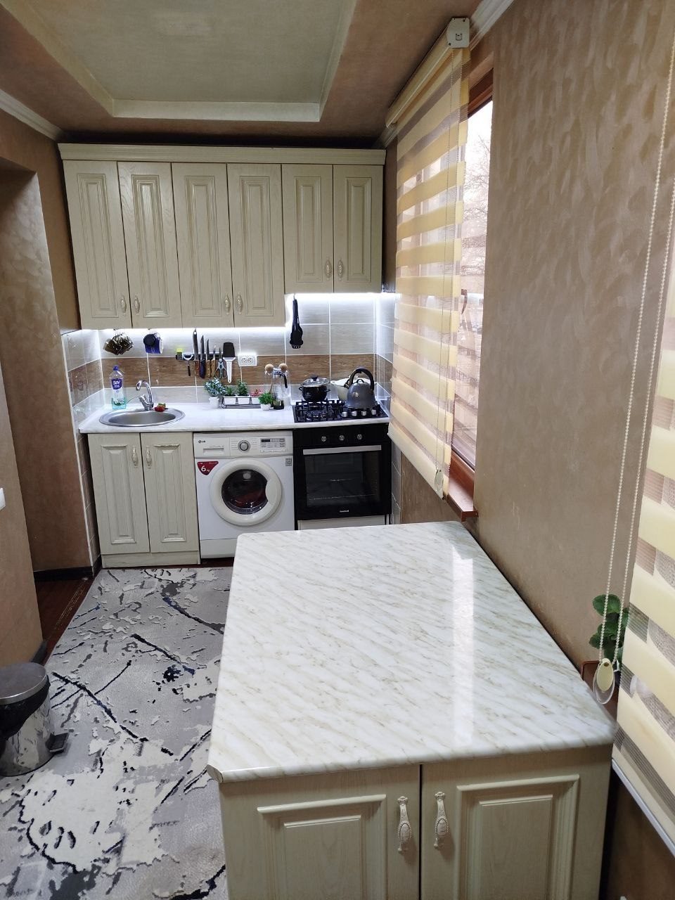 4-room apartment, 82 m², Tashkent, Chilanzar District, for sale