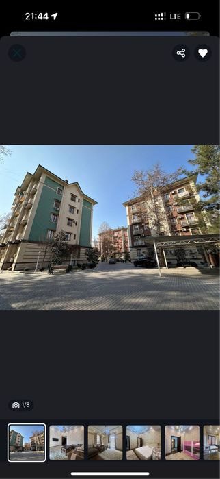 3-комнатная квартира, 80 м², Ташкент, Чиланзарский район, на продажу