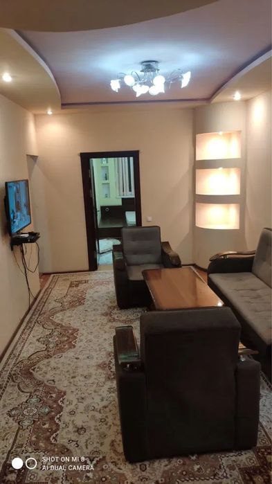 2-комнатная квартира, 50 м², Ташкент, Чиланзарский район, в аренду