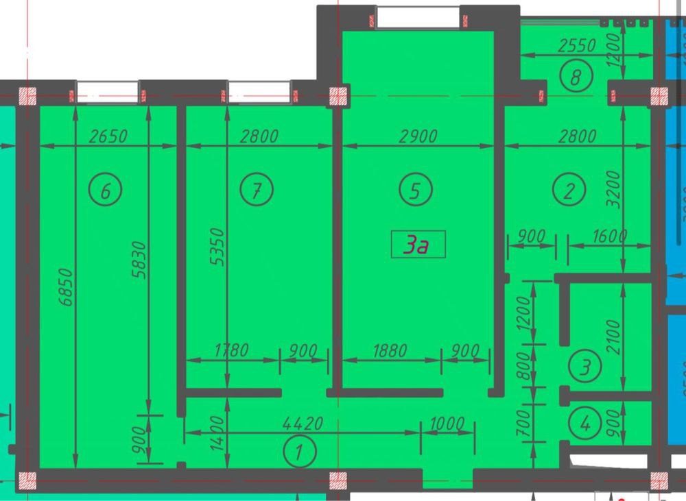 6-room apartment, 186 m², Tashkent, Sergeli District, for sale