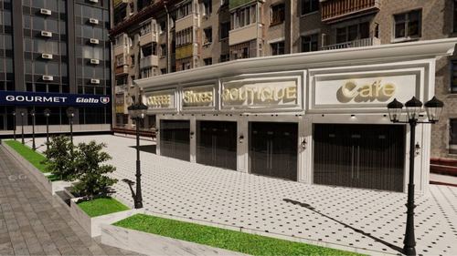 Паркентский Базар Джиотто | 470 кв.м - нежилое помещение вдоль дороги