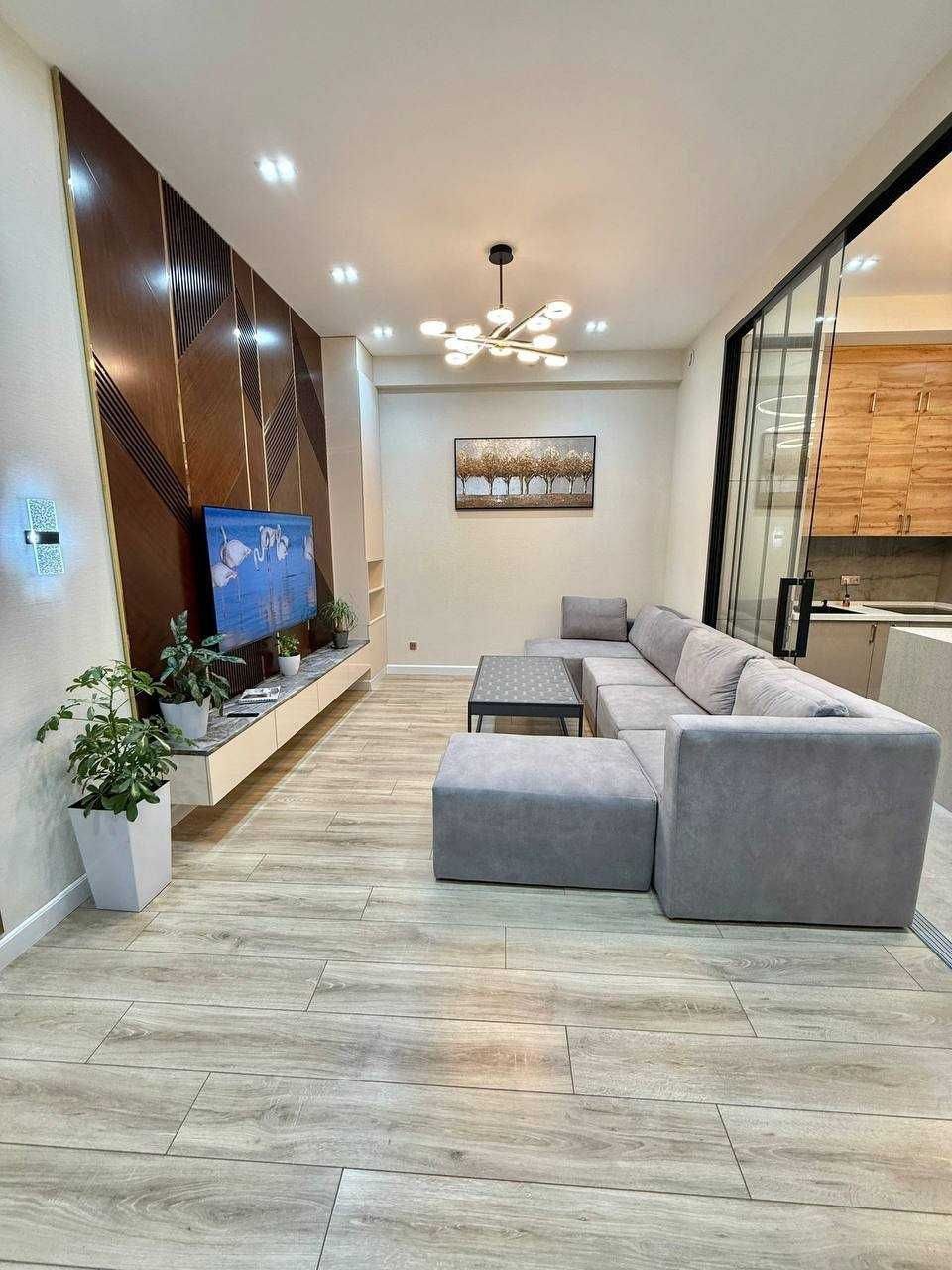 Residential complex «Mirabad Avenue», courtyard view, 2/8/9, area 58 m²