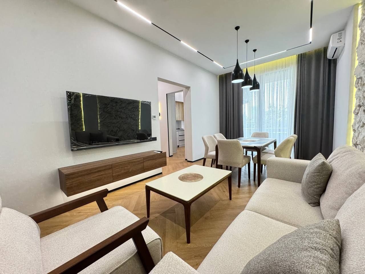For sale 2-room apartment, Infinity residential complex, near: S. Azimov street, 65 m²
