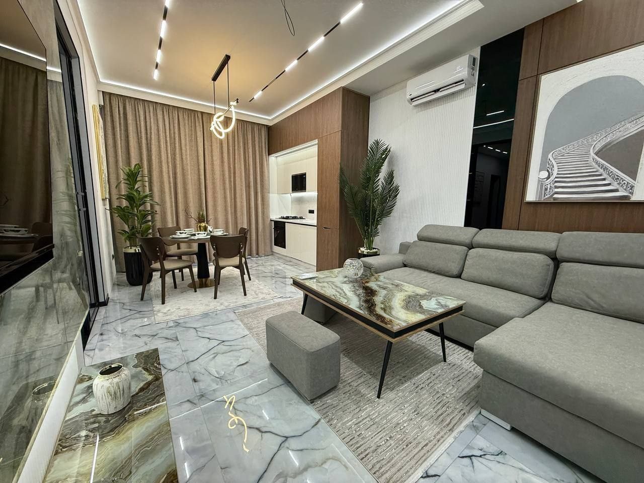 3-room apartment, "Infinity" residential complex, 71m², Mirabad district, S. Azimov/Efendi str.