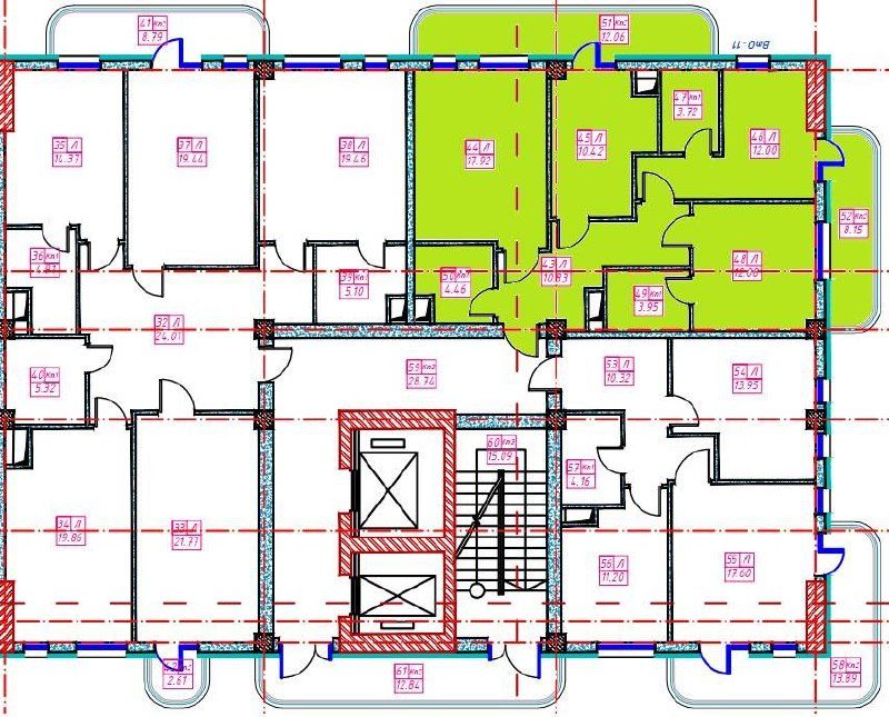 Parkwood residential complex shell