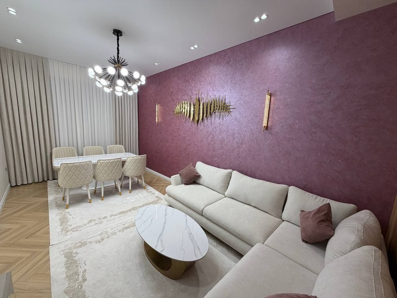2-room apartment for sale, Infinity residential complex, near: Efendi cafe, 65 m²