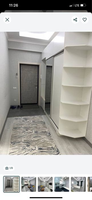 3-xonali kvartira, 75 m², Toshkent, Mirzo Ulug‘bek tumani, ijaraga