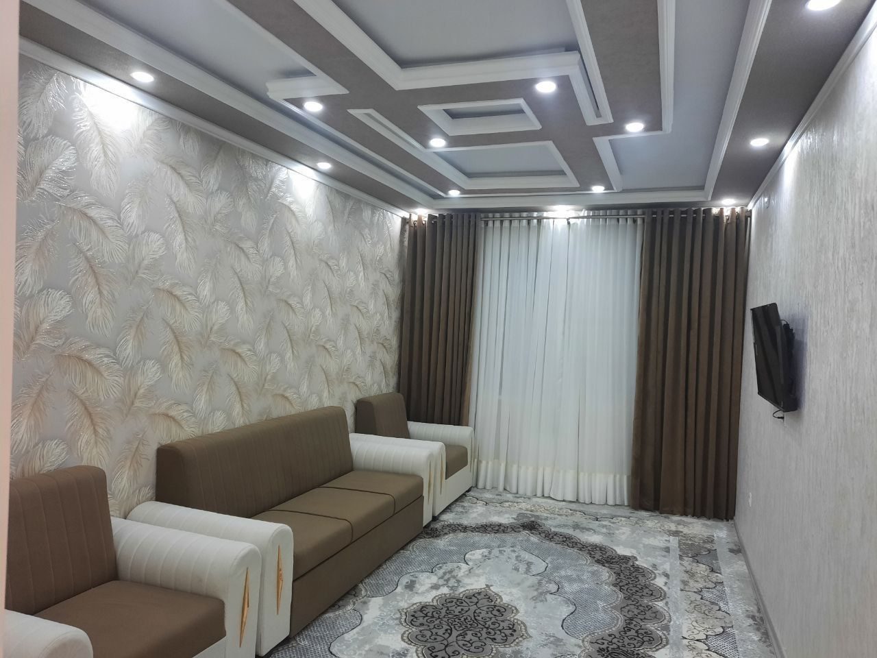 3-xonali kvartira, 89 m², Toshkent, Yunusobod tumani, ijaraga