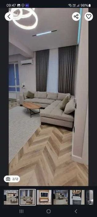 2-room apartment, 55 m², Tashkent, Yunusabad District, for rent