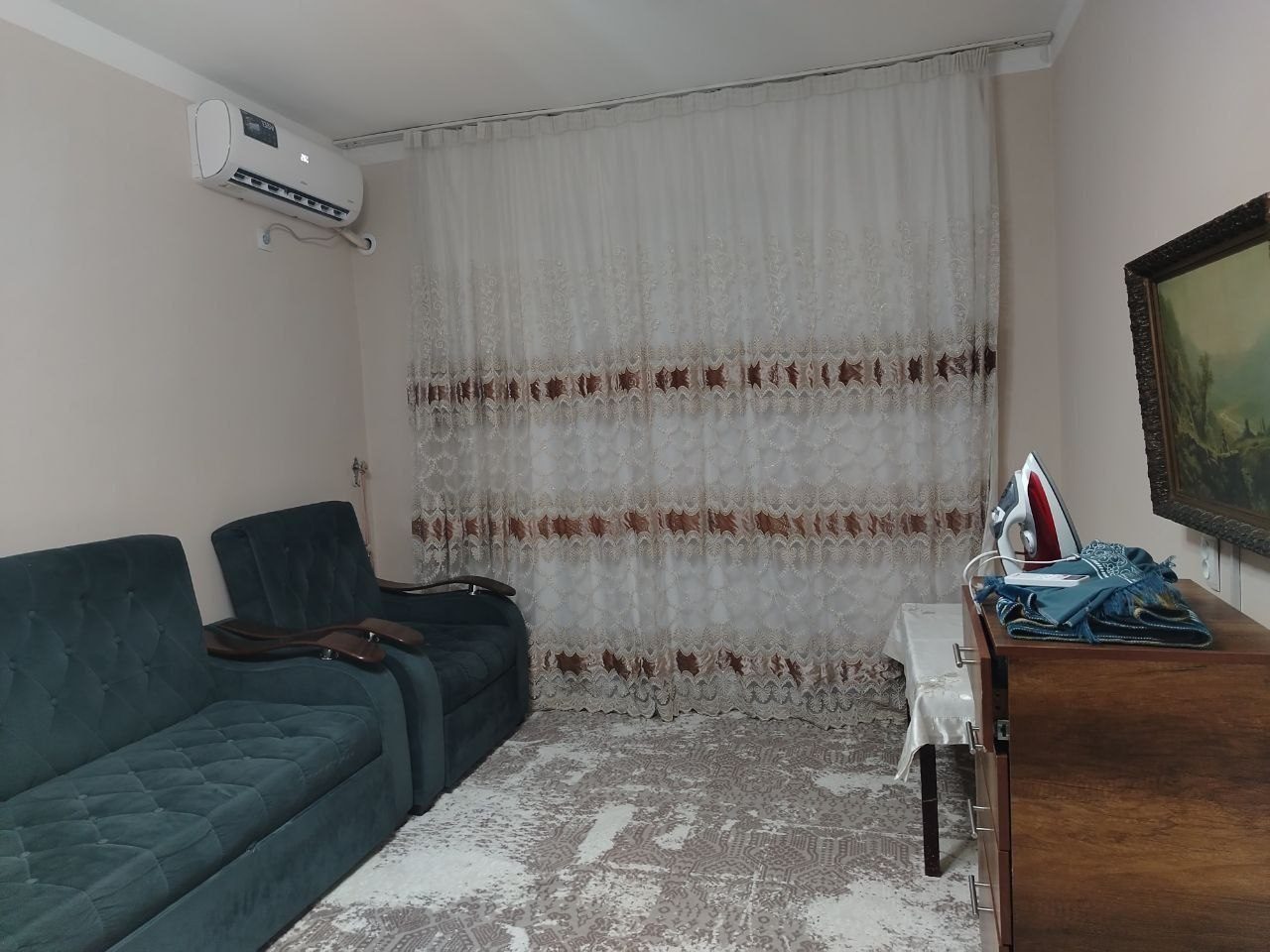 2-room apartment, 55 m², Tashkent, Sergeli District, for rent