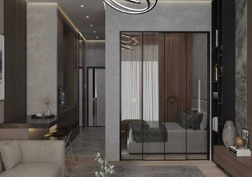 Apartment for rent in the new building of the residential complex «Imperial ID05