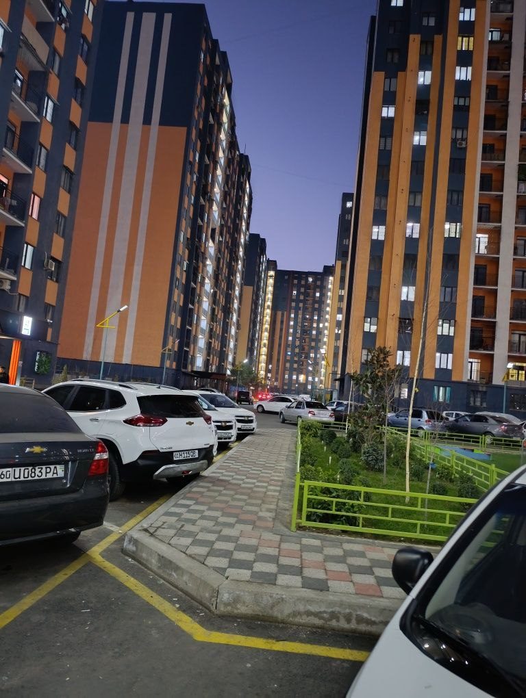 3-комнатная квартира, 70 м², Ташкент, Сергелийский район, в аренду