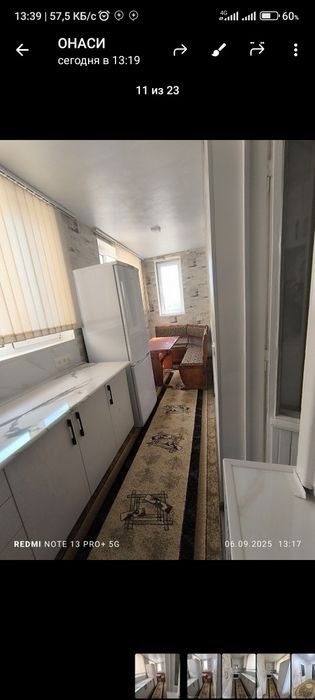 2-xonali kvartira, 60 m², Toshkent, Shayxontohur tumani, ijaraga