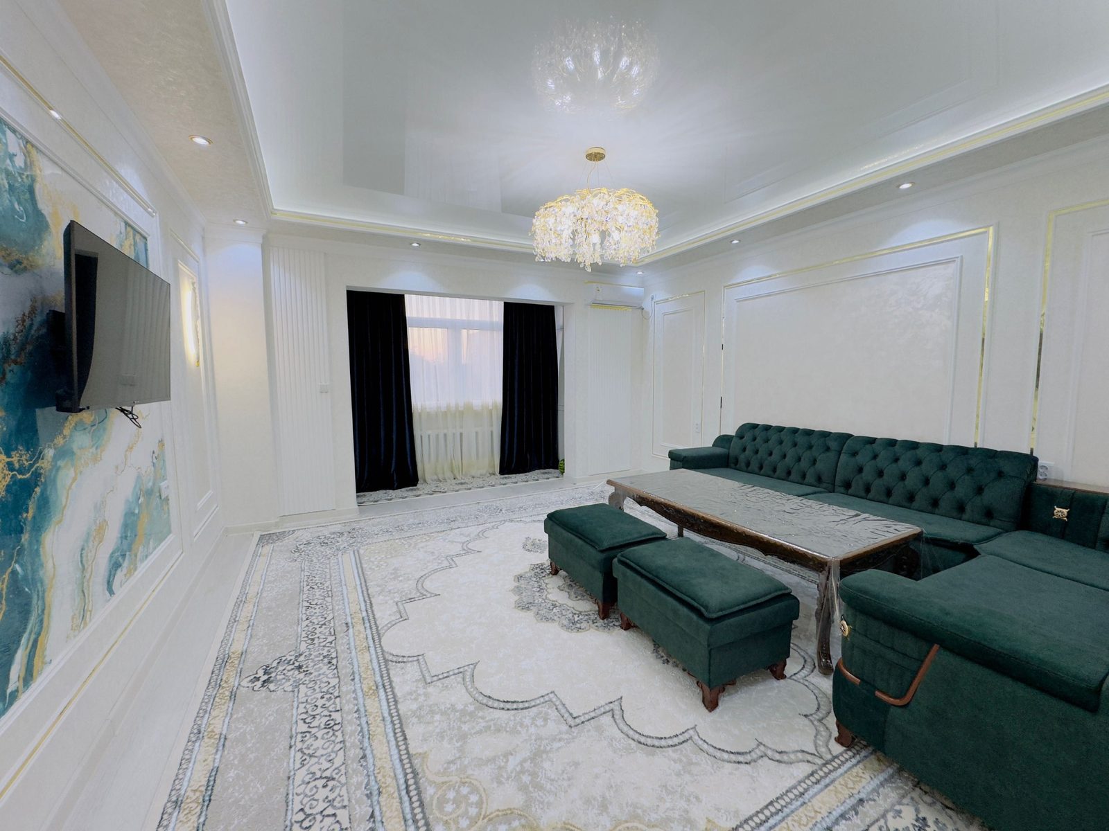3-xonali kvartira, 80 m², Toshkent, Shayxontohur tumani, ijaraga