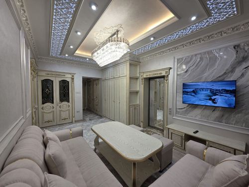 Long-term apartment rental in "S.Mashhadiy" residential complex on Parkentskaya street.