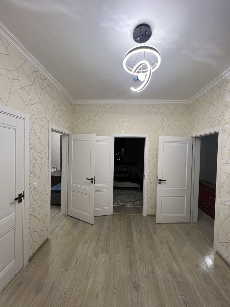 2-комнатная квартира, 53 м², Ташкент, Сергелийский район, в аренду