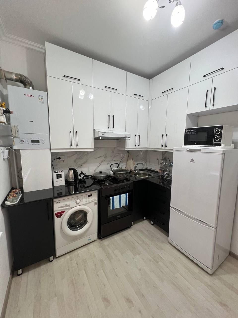 2-комнатная квартира, 62 м², Ташкент, Сергелийский район, в аренду