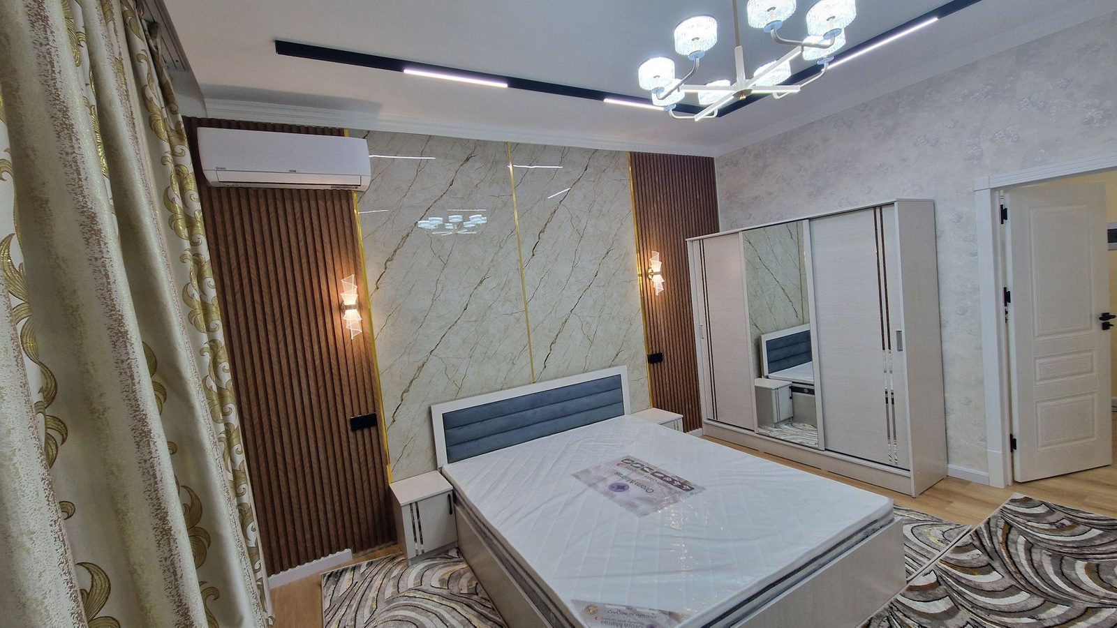 2-комнатная квартира, 48 м², Ташкент, Алмазарский район, в аренду
