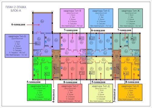 76.1 sq.m house for sale from the developer