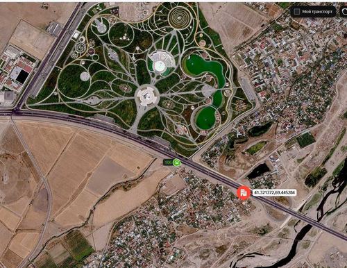6 sotok plot for sale in Yangi Uzbekistan along the road. 20x30