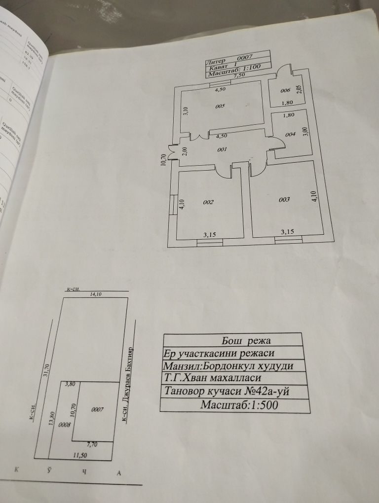 3-xonali uy, 450 m², Toshkent, Bektemir tumani, sotuvga