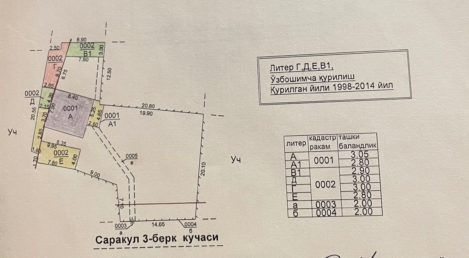 3-xonali uy, 47 m², Toshkent, Mirobod tumani, sotuvga
