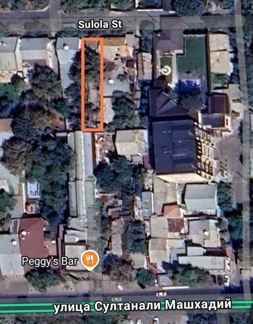 Land for sale in the Parkent bazaar area.