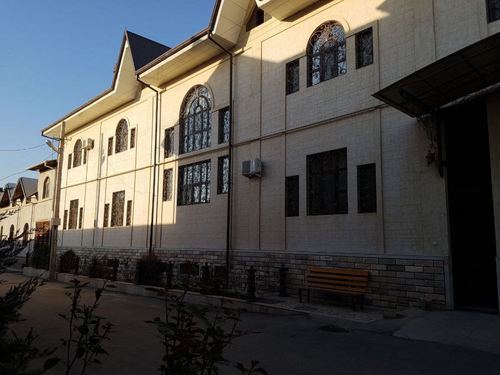 Three-story Euro-house.