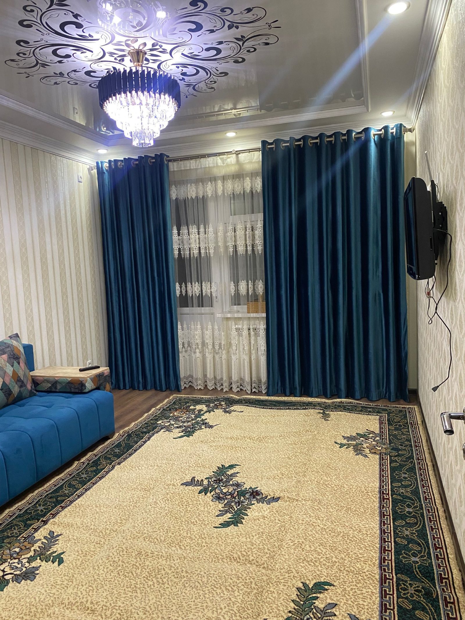 2-room apartment, 60 m², Tashkent, Sergeli District, for rent