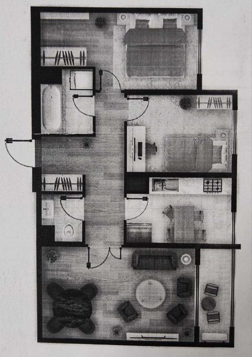 Rent 3 rooms. Almazar Business City 3/9/9, move in and live with all amenities.