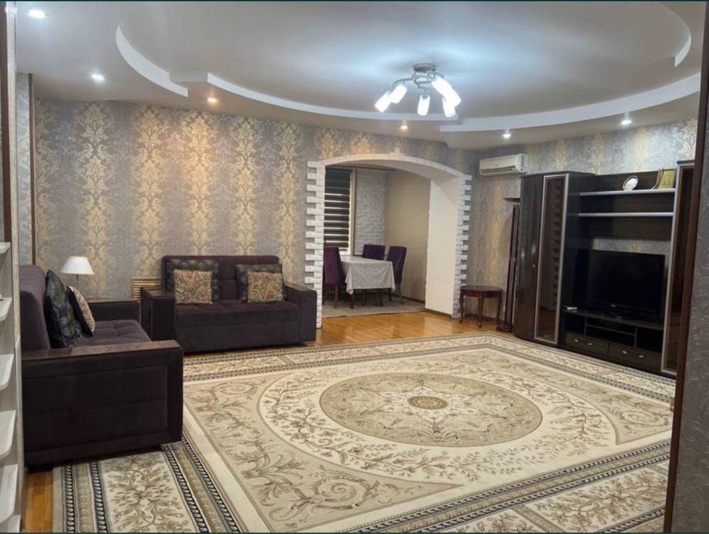 3-xonali kvartira, 100 m², Toshkent, Yunusobod tumani, ijaraga