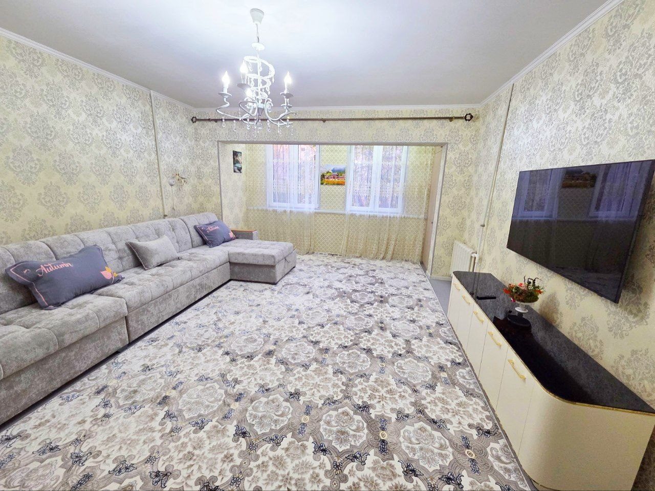 3-xonali kvartira, 78 m², Toshkent, Mirobod tumani, ijaraga