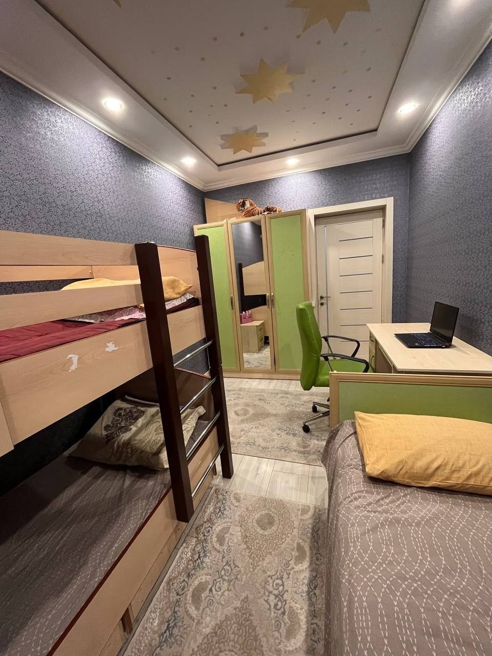 3-xonali kvartira, 74 m², Toshkent, Mirobod tumani, ijaraga