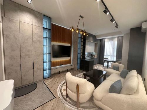 Apartment for rent in an elite building on Maxtumquli street