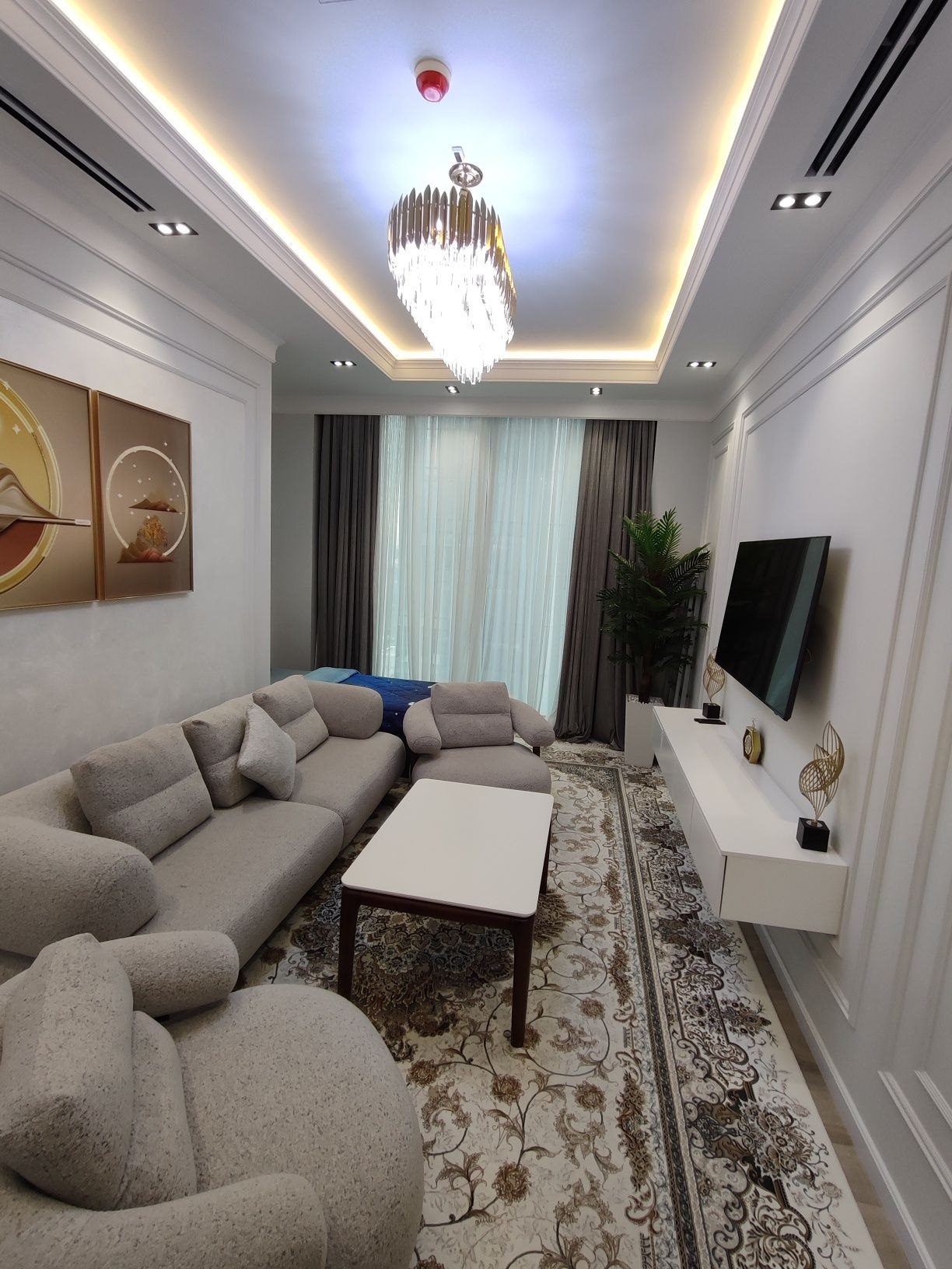 3-xonali kvartira, 81 m², Toshkent, Shayxontohur tumani, ijaraga