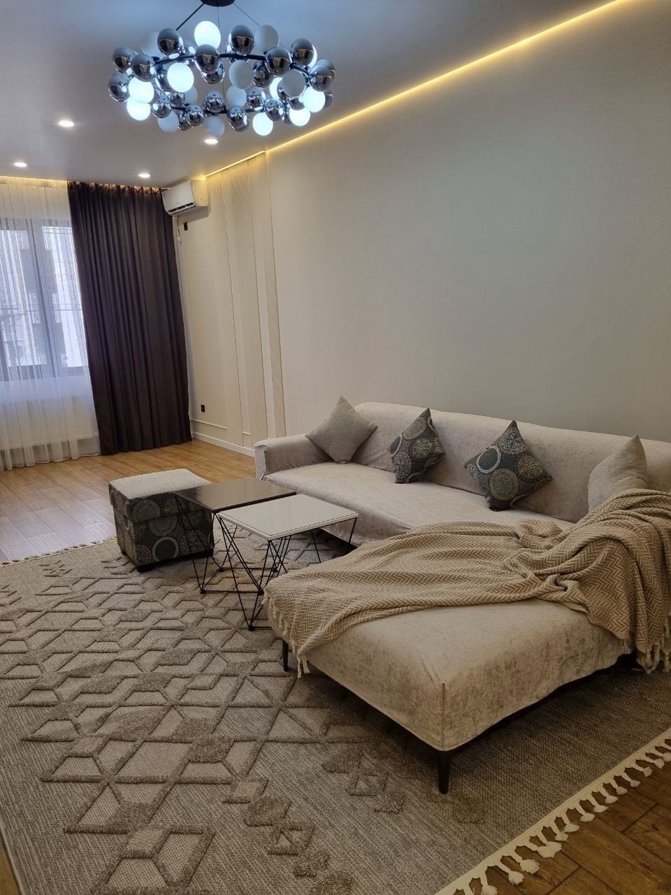3-xonali kvartira, 96 m², Toshkent, Yunusobod tumani, ijaraga