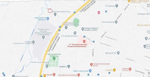 Dry land for sale in Toshmi 2