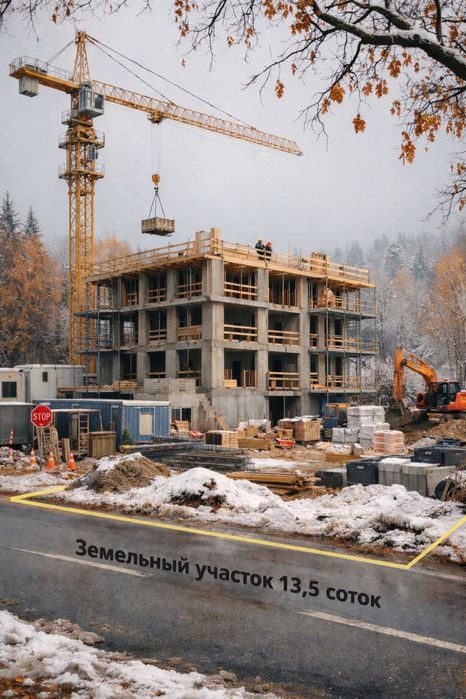 13,5 sotixli yer uchastkasi sotiladi, Novomoskovskaya ko'chasi