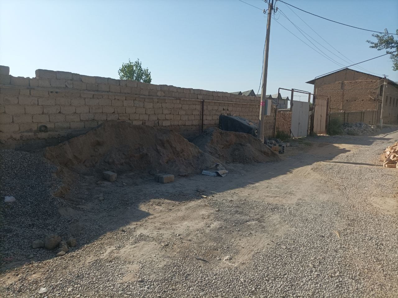 Nazarbek, Turkiston. 8 sotix yer, yarmini ham sotamiz.